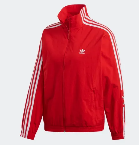 Áo khoác thể thao nữ Adidas Lock up Track ED7539 màu đỏ