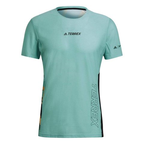 Áo thun nam Adidas Terrex Parley Agravic Trail Running Pro Tee GJ7617 màu xanh