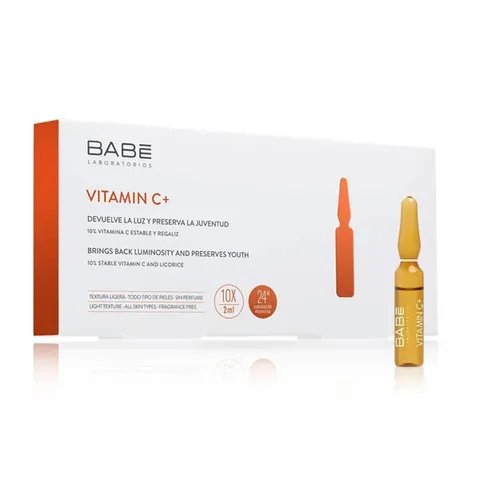 Babe Ampoules Vitamin C+ hỗ trợ dưỡng trắng da