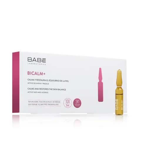 Babe Bicalm+ Ampoules hỗ trợ làm dịu và phục hồi da