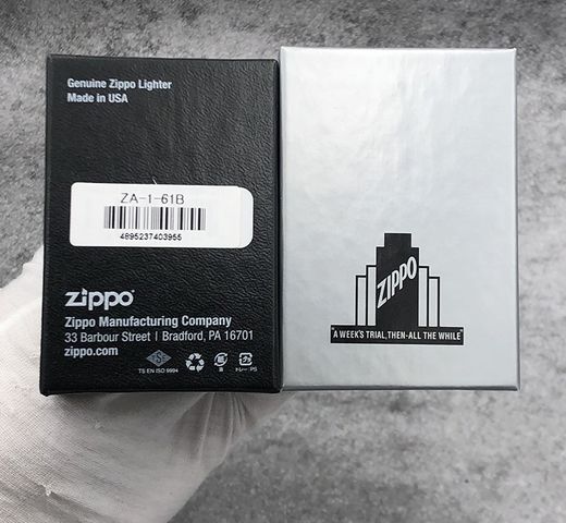 Bật Lửa Zippo 1941 Replica 10th Anniversary ZA-1-61B - Đồng Thau Nguyên Khối, Kiểu Dáng Cổ Điển, Chất Lượng Cao