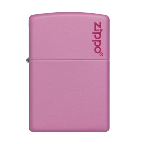 Bật Lửa Zippo 238ZL Classic Hồng Mờ - Thiết Kế Cổ Điển Có Logo Zippo - Quà Tặng Lý Tưởng Cho Người Yêu Thích Zippo