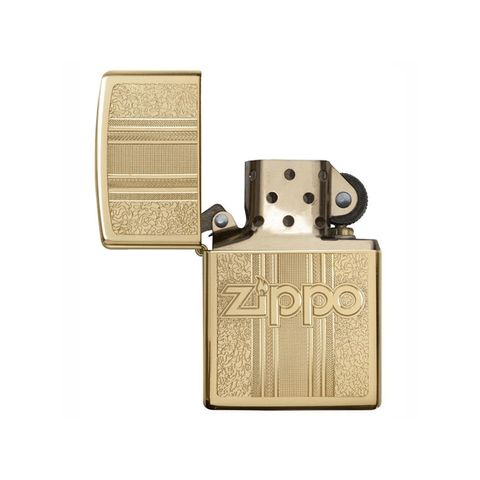 Bật Lửa Zippo 29677 Chống Gió - Thiết Kế Sang Trọng, Logo Khắc Chính Hãng, Quà Tặng Nam Nổi Bật