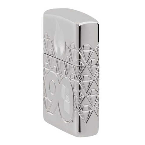 Bật Lửa Zippo 48461 Kỷ Niệm 90 Năm Bạc Nguyên Khối - Phiên Bản Giới Hạn Đẳng Cấp Quốc Tế 900 Chiếc