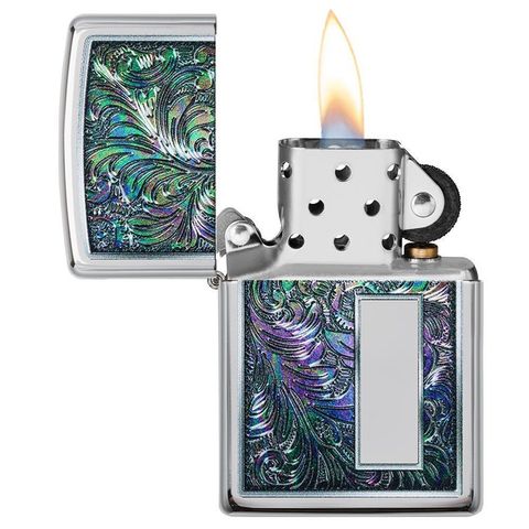Bật Lửa Zippo 49139 Thiết Kế Hoa Văn Venice Nhiều Màu Sắc - Bật Lửa Độc Đáo, Sang Trọng, Quà Tặng Ý Nghĩa