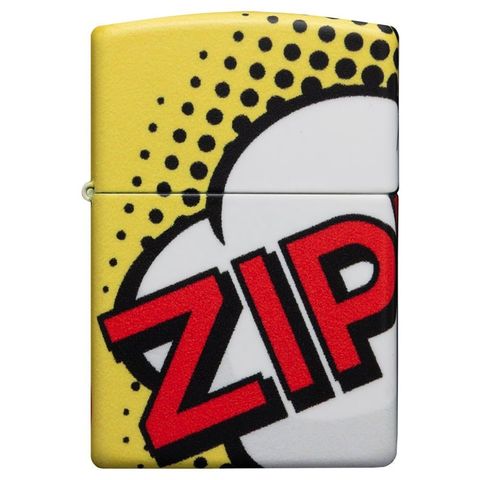 Bật Lửa Zippo 49533 Pop Art Design - Thiết Kế Cổ Điển Lấy Cảm Hứng Từ Phong Trào Nghệ Thuật Những Năm 50, Chất Liệu Đồng Thau Cao Cấp