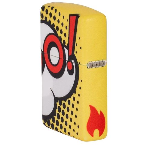 Bật Lửa Zippo 49533 Pop Art Design - Thiết Kế Cổ Điển Lấy Cảm Hứng Từ Phong Trào Nghệ Thuật Những Năm 50, Chất Liệu Đồng Thau Cao Cấp