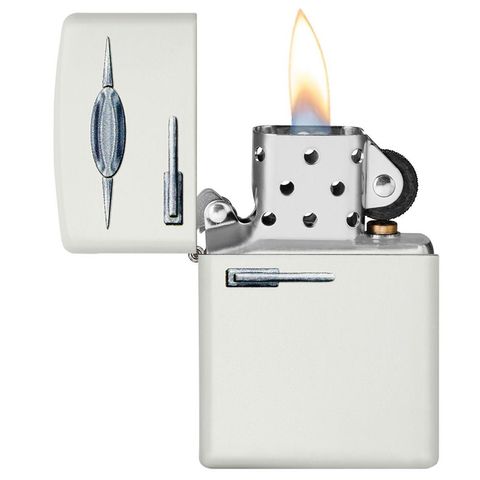 Bật Lửa Zippo 49636 Retro Fridge Design - Bật Lửa Vỏ Đồng Thau 3D Họa Tiết Tủ Lạnh Cổ Điển, Quà Tặng Độc Đáo Cho Fan Zippo