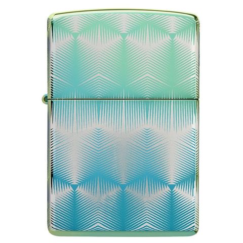 Bật lửa Zippo 49813 - Thiết kế hoa văn độc đáo, chống gió, có thể nạp lại, quà tặng hoàn hảo cho tín đồ sưu tầm.