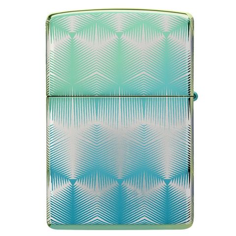 Bật lửa Zippo 49813 - Thiết kế hoa văn độc đáo, chống gió, có thể nạp lại, quà tặng hoàn hảo cho tín đồ sưu tầm.