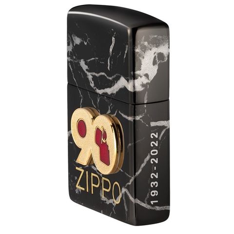 Bật Lửa Zippo Kỷ Niệm 90 Năm - Mẫu Commemorative 49864 Sang Trọng Cho Người Sưu Tập và Quà Tặng Fan Zippo