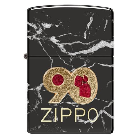 Bật Lửa Zippo Kỷ Niệm 90 Năm - Mẫu Commemorative 49864 Sang Trọng Cho Người Sưu Tập và Quà Tặng Fan Zippo