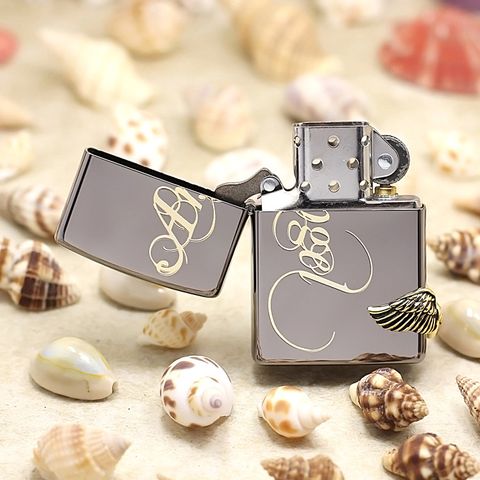 Bật Lửa Zippo Angel Love ZBT-1-3A - Thiết Kế Sang Trọng Chống Gió, Dễ Dàng Nạp Lại, Quà Tặng Ý Nghĩa Cho Người Yêu