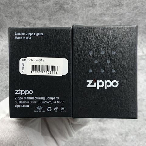 Bật Lửa Zippo Manekineko Thiết Kế Truyền Thống Nhật Bản ZA-5-81A - Bật Lửa Chống Gió Sang Trọng, Gợi Nhớ Tài Lộc