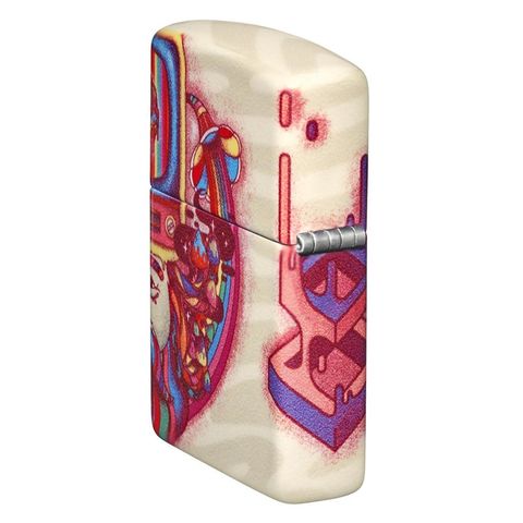Bật Lửa Zippo Trippy Design 49435 - Bật Lửa Thời Trang, Dễ Dùng với Thiết Kế Màu Sắc Nổi Bật, Tái Sử Dụng, Quà Tặng Độc Đáo
