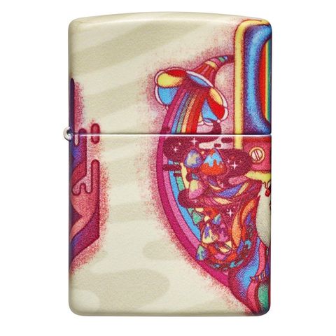 Bật Lửa Zippo Trippy Design 49435 - Bật Lửa Thời Trang, Dễ Dùng với Thiết Kế Màu Sắc Nổi Bật, Tái Sử Dụng, Quà Tặng Độc Đáo