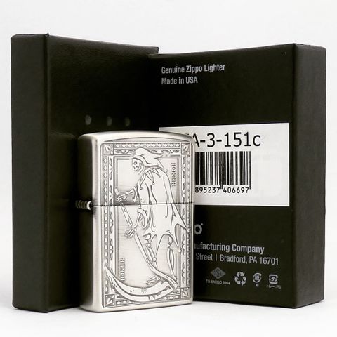 Bật Lửa Zippo Trump Card Joker ZA-3-151C - Vỏ Đồng Thau Sang Trọng, Họa Tiết Quân Bài Joker Khắc Laser, Quà Tặng Đặc Biệt