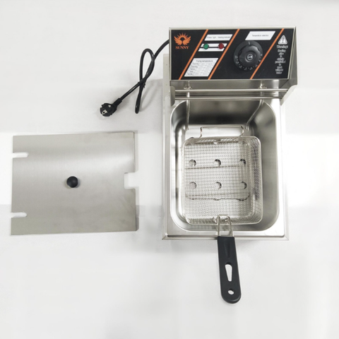 Bếp Chiên Nhúng Điện Sunny Cao Cấp 6L - Thiết Kế Sang Trọng, Tiết Kiệm Thời Gian, Dành Cho Nhà Hàng và Cửa Hàng Đồ Ăn Nhanh