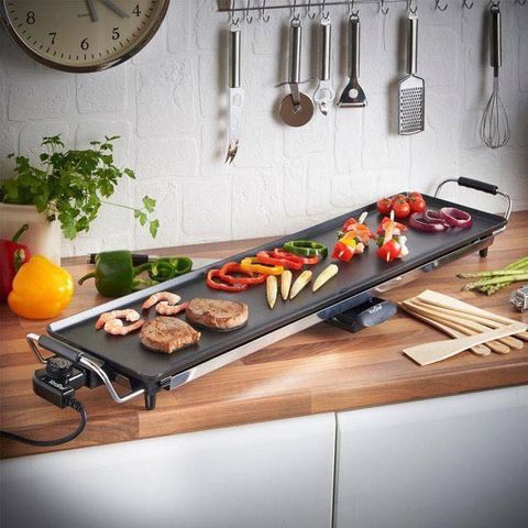 Bếp Nướng Điện Teppanyaki Vonshef Size XXL - Công Suất 2000W, Bề Mặt Chống Dính, Lý Tưởng Cho Buổi Tiệc Gia Đình