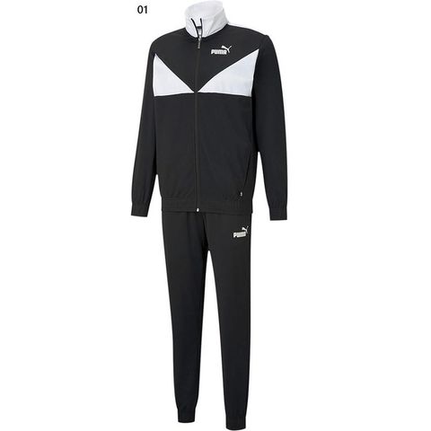 Bộ thể thao nam Puma Jersey Classic Training Suit 588967-01 màu đen