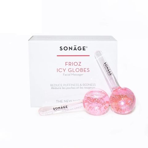 Bóng lạnh massage mặt Sonage Frioz Icy Globes - Thiết bị làm đẹp chăm sóc da hiệu quả, giảm sưng và nếp nhăn, phù hợp mọi loại da