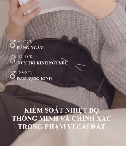Đai chườm ấm Solove R9 3 Chế Độ - Giảm Đau Bụng Kinh, Thiết Kế Nhỏ Gọn, Dung Lượng Pin 5000mAh, Sưởi Ấm Nhanh Chóng