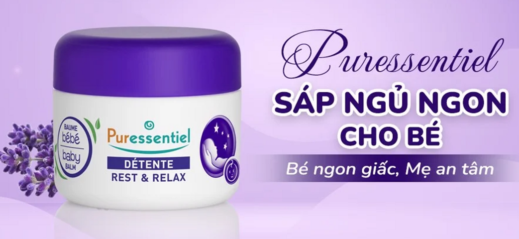 Dầu Massage Thư Giãn Giúp Ngủ Ngon Cho Bé Puressentiel Rest & Relax 30ml - Sản Phẩm Hữu Cơ An Toàn