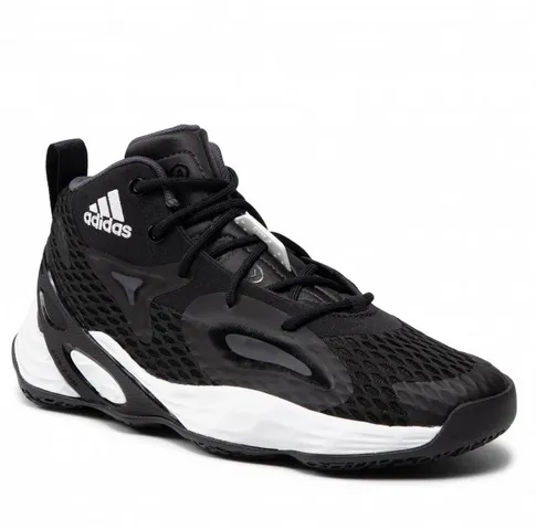 Giày bóng rổ Adidas Exhibit A Mid Basketball Black H67747