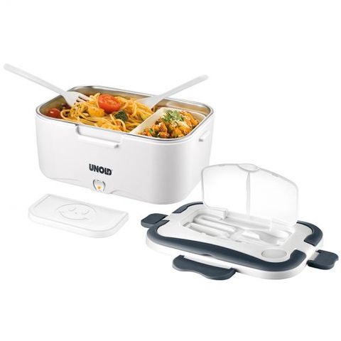 Hộp Cơm Cắm Điện UNOLD 1.5L - Giữ Nhiệt Đồ Ăn Thép Không Gỉ, Tiện Dụng Cho Văn Phòng Và Du Lịch