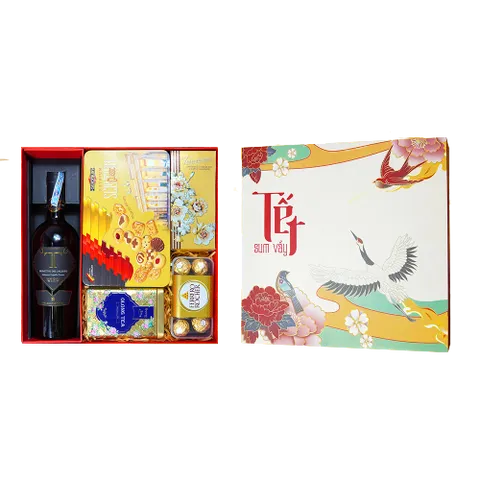 Hộp quà Tết cao cấp An Khang 5 Cao Minh gồm 5 sản phẩm