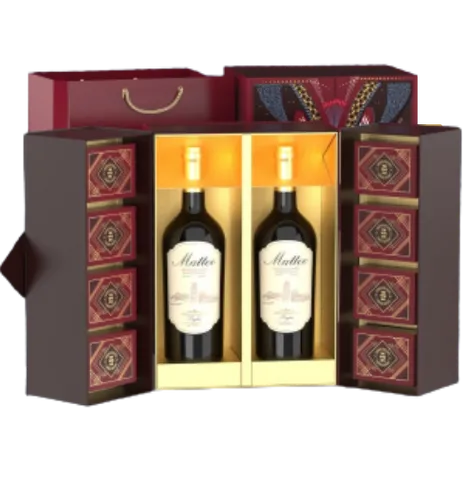 Hộp quà Tết cao cấp The Wine Box 11 gồm 10 sản phẩm