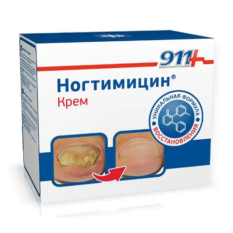 Kem 911 của Nga hỗ trợ cải thiện nấm móng