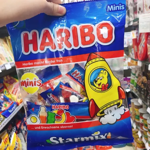 Kẹo dẻo Haribo Minis đủ vị của Đức