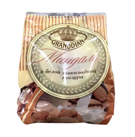 Kẹo socola hạnh nhân Granddian của Nga