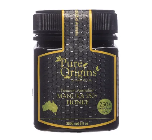Mật Ong Manuka MGO 250+ Pure Origins Úc - Thực Phẩm Chức Năng Hỗ Trợ Kháng Khuẩn, Tăng Cường Đề Kháng và Chăm Sóc Da