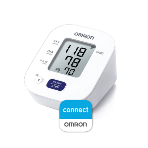 Máy đo huyết áp tự động Omron HEM-7142T1 - Thiết kế nhỏ gọn, kết nối Bluetooth, đo chính xác, tiện lợi cho sức khỏe hàng ngày