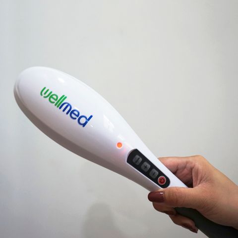 Máy Massage Cầm Tay Wellmed HY-5612 - Thiết Bị Massage 5 Chế Độ Với 4 Đầu Massage Chuyên Dụng, Giải Tỏa Căng Thẳng Từ Đầu Đến Chân