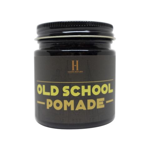 Sáp Vuốt Tóc Saigon Hustlers Pomade Old School - Giữ Nếp Cao, Phong Cách Cổ Điển, Độ Bóng Trung Bình, Dành Cho Tóc Dày và Cứng