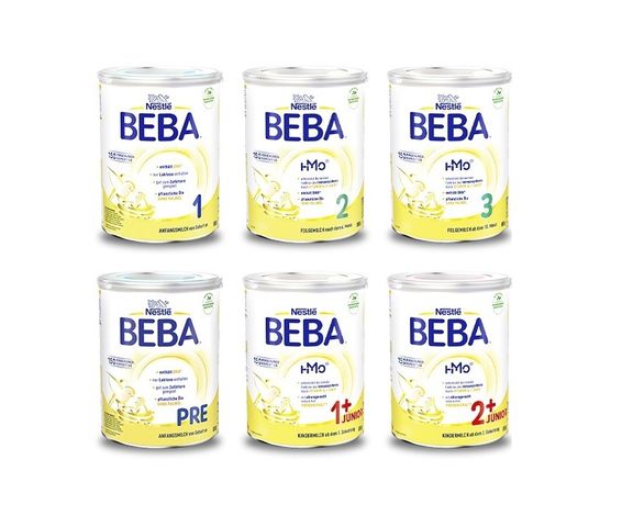 Sữa Bột Cho Bé Nestle Beba Nội Địa Đức 800g - Hỗ Trợ Phát Triển Toàn Diện Từ Sơ Sinh Đến 2 Tuổi, Bổ Sung Protein Và Dưỡng Chất Thiết Yếu
