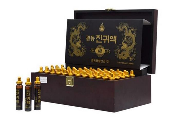 Tinh Chất Đông Trùng Hạ Thảo Kanghwa Hàn Quốc - Hộp Gỗ 60 Ống 20ml, Tăng Cường Đề Kháng và Sinh Lực, Giải Pháp Bồi Bổ Sức Khỏe