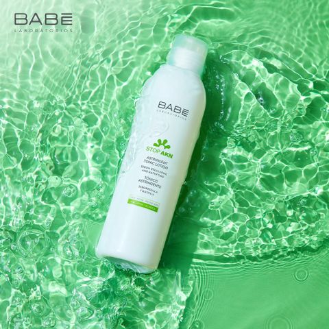 Toner Dưỡng Da Dầu Mụn Babe Stop Akn Astringent Tonic Lotion 250ml - Làm Sạch Lỗ Chân Lông, Cân Bằng Dầu Nhờn, Giảm Mụn hiệu quả