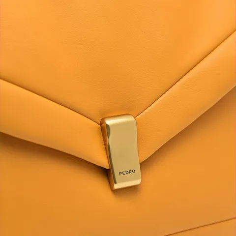 Pinto Shoulder Envelope Bag - Mustard