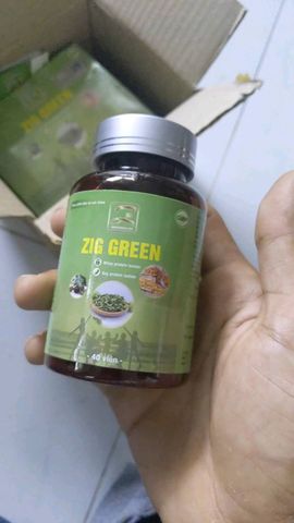 Viên Uống Hỗ Trợ Tăng Cân Zig Green Natural - Chiết Xuất Thảo Mộc Tự Nhiên, Bồi Bổ Sức Khỏe, Ăn Ngon, Ngủ Ngon