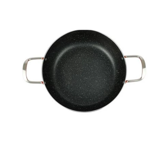 Nồi Bếp Từ Vân Đá Smartcook Elmich SM-5552KMB 26cm - Hợp Kim Nhôm Nấu Nhanh, Chống Dính, Đáy Từ, Đa Năng Cho Mọi Loại Bếp