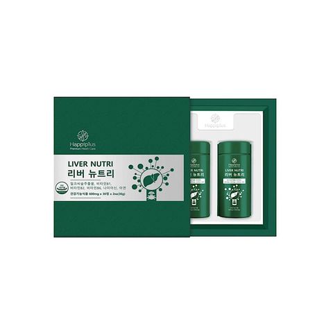 Viên Uống Hỗ Trợ Thanh Lọc Cơ Thể Liver Nutri Happiplus - Cải Thiện Da Trắng Sáng, Giảm Mụn, Chống Nắng Từ Bên Trong