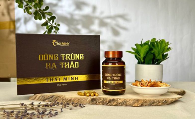 Viên uống hỗ trợ sức khỏe Đông Trùng Hạ Thảo Thái Minh - Giúp tăng cường sức đề kháng và giảm mệt mỏi, 30 viên dễ uống