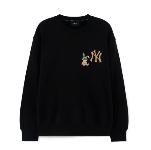 Áo MLB New Year Rabbit Sweatshirts New York Yankees 3AMTQ0131-50BKS