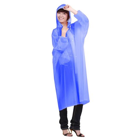 Áo Mưa Rando Poncho PVC Trong Mờ - Áo Mưa Đơn Thời Trang Cho Người Đi Du Lịch Và Thể Thao - Kiểu Dáng Năng Động, Gọn Nhẹ