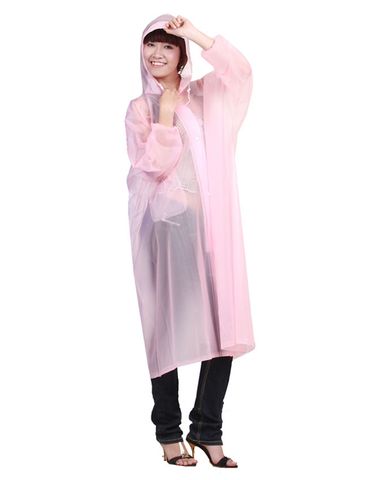 Áo Mưa Rando Poncho PVC Trong Mờ - Áo Mưa Đơn Thời Trang Cho Người Đi Du Lịch Và Thể Thao - Kiểu Dáng Năng Động, Gọn Nhẹ