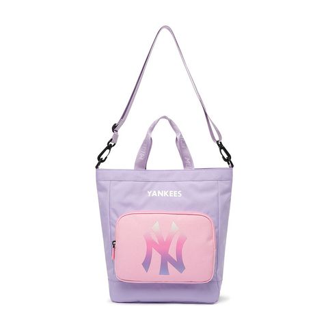 Balo Trẻ Em MLB Mega New York Yankees Tím Pastel 7ABK0012N-50LDL Kèm Túi Tote - Dành Cho Bé Trai và Bé Gái